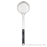 Chopped Stainless Steel Skimmer with Nylon Grip - B01JUJNM74